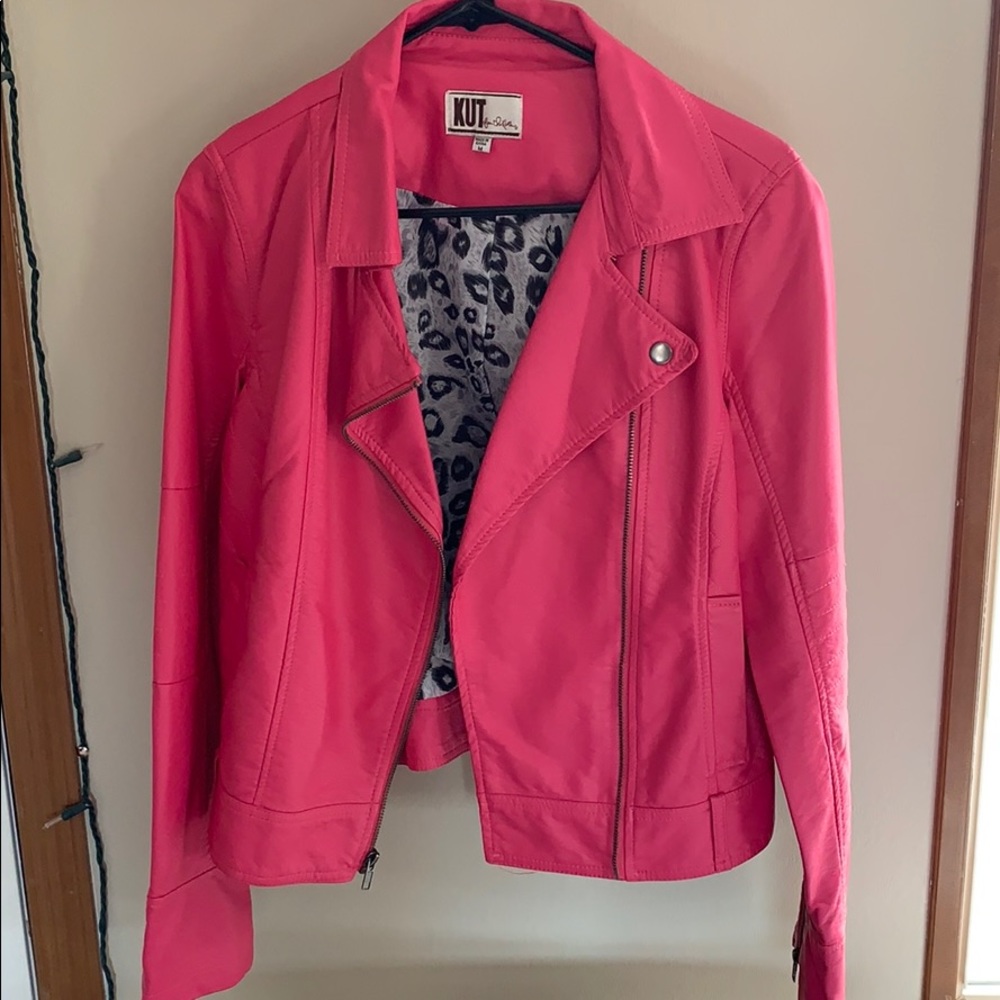Faux Leather Jacket